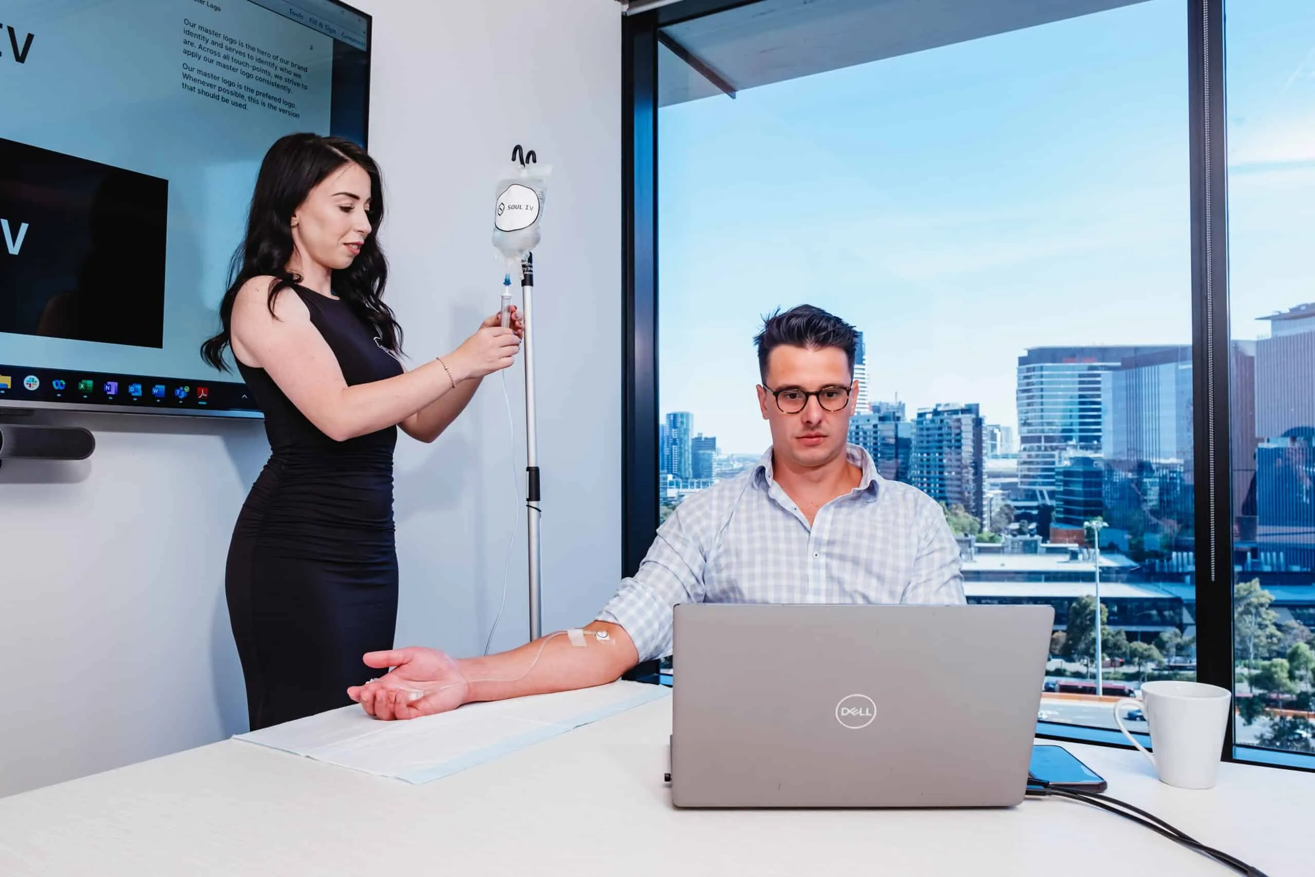 SOUL IV vitamin infusion service in Mornington