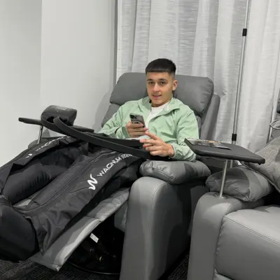 Introducing compression boots to our in-clinic services.