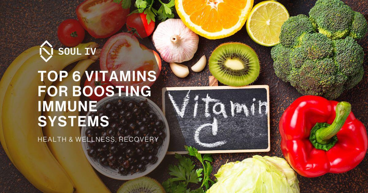 Top 6 Vitamins to Boost your Immune System